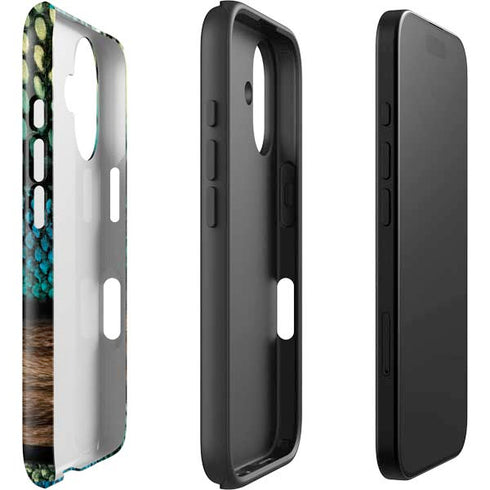 Animal Print Fashion iPhone 16 Plus Impact Case